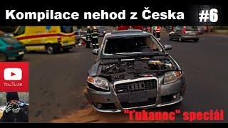 Kompilace nehod z Česka #6 (crash, bouračka, nehoda, dashcam) HD + "ťukanec" speciál