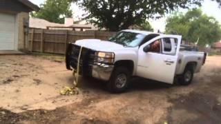 Plano Rednecks Denting the new truck's hood