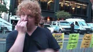 Former Soviet Citizen Confronts Socialists at Occupy Wall Street (Part 1, full version)