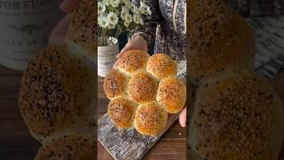 Flower bread/ Çiçek ekmek