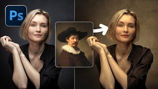 Copy Paste Colors from Renaissance Paintings in Photoshop!