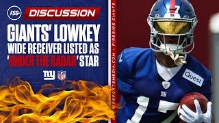 Giants' Lowkey Wide Receiver Listed as 'Under the Radar' Star
