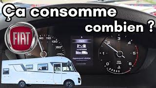 Ma consommation de gasoil️ sur un trajet CAMPING CAR - Quotidien nomade