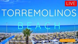 Live TORREMOLINOS El Bajondillo Beach WEBCAM & WEATHER Málaga - Costa del Sol - Andalucía  - España