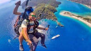 ÖLÜDENIZ BEACH  تجربة الطيران من ارتفاع 2000 متر فوق أجمل شاطئ في تركيا