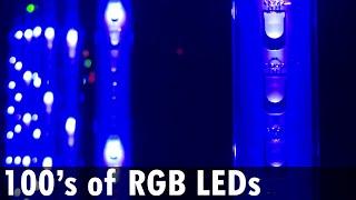 SDG #357 RGB Meteor Shower LEDs Build using ESP32 and WLED