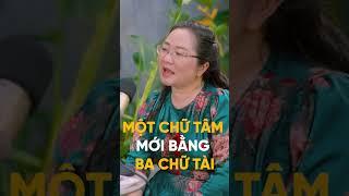 "Một chữ Tâm bằng ba chữ Tài"  #podcast #talkshow #cafekhoinghiep