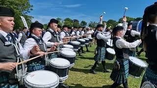 Up to the line - Inveraray and District Pipe Band @ European Championships 2023