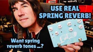 REAL SPRING REVERB IN A PEDAL! CTC WHITE WHALE II