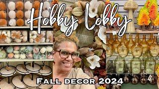 HOBBY LOBBY 2024 FALL DECOR SHOP WITH ME