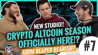 NEW Studio! Crypto Altcoin Season Officially Here? Grim, Bearish? - SlightlyBitCurious Podcast #7