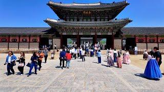 경복궁 산책 Gyeongbokgung Palace •[4k] Seoul, Korea