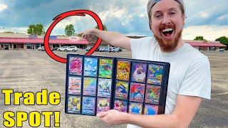 I Traded Pokemon Cards To Fans from my ULTRA RARE Binder!