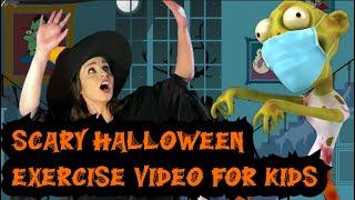 Halloween Exercise for Kids | Spooky Indoor Workout for Children | No Equipment PE lesson for Kids