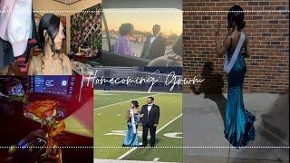 HOMECOMING GRWM: Mini Vlog | friends, skin care/ *makeup* routine