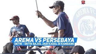 AKSI KOLOSAL AREMANIA DI STADION KANJURUHAN  SINGA TERKAM BAJUL  AREMA vs PERSEBAYA