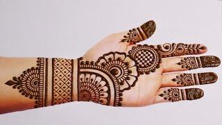 Latest Simple Mehandi design for hands| Easy Mehndi designs| Stylish Mehandi ka design|Mehendi Henna