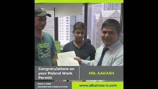 Success Story | Poland Work Permit | Albatross Immigration Consultants