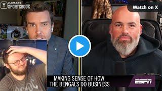 BENGALS FAN REACTS TO ANDREW WHITWORTH CLAIMING HE WANTS THE BENGALS TO SWING FOR THE FENCES!!