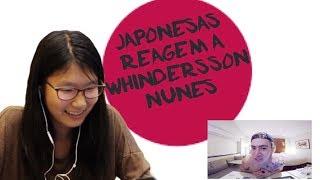 JAPONESAS REAGEM A WHINDERSSON NUNES FALANDO EM JAPONÊS