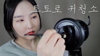 수다스런 귀청소ASMR｜토토로 귀이개로 사각사각 긁적긁적｜Ear Cleaning