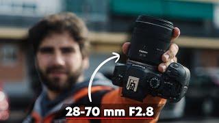 ESTE es EL OBJETIVO MÁS RECOMENDABLE para tu cámara Canon  28-70 mm F2 8 STM