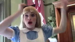 Meeting Alice From Alice In Wonderland At Walt Disney World