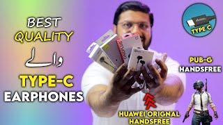 Best Type C Wired Earphone in 2023 | Best Gaming Type C Earphones | Huawei Original Earphone