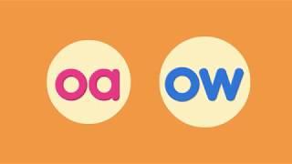 Phonics Chant┃oa · ow ∥ Double Letter Vowels┃Spotlight on One Phonics