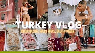 VLOG | Istanbul, Turkey - Grand Bazaar, Rolls Royce, Galata Tower + more! Gergana Ivanova