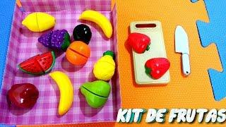 KIT DE FRUTINHAS - COMIDINHAS PARA BONECA