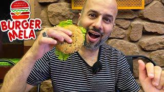 सात्विक Burger & Many More Burgers At Burger Mela | Street Food India | Jodhpur Street Food