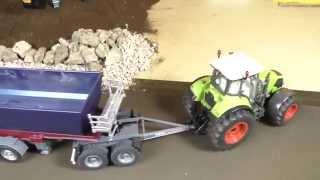 Siku Control - Claas Axion 850 mit Dolly und Kipper