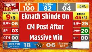 Maharashtra Election Result 2024: Eknath Shinde Speaks For The Post Of CM After A Massive Win