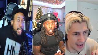 Pocket Watching Section! Akademiks reacts to Kai Cenat responding to XQC & sayin they can go M for M