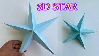 How to Make Star for your Christmas Decoration | Paper Craft