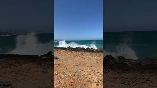 A choppy sea day on the North coast of Crete
