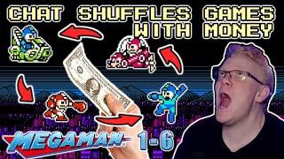 MEGA MAN 1-6 BUT CHAT SWITCHES GAMES WITH MONEY