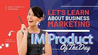 IM product review websites/ IM Pro product of the day/Internet marketing techniques in e commerce