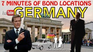 JAMES BOND in GERMANY | 007 film locations then/now