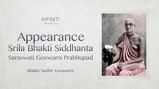 S12E13 • The Sweetness of Vrindavan Within. Appearance of Saraswati Thakur • Bhakti Sudhir Goswami