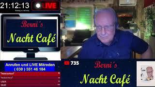 Berni`s Nacht Cafè heute mit Davinci. Wir reden über die Aussagen von Axel Petermann zu Rebecca