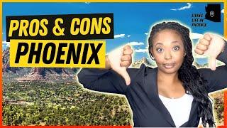 Pros and Cons of Living in Phoenix Arizona (10 Month Review) #livinglifeinphoenixaz #brittaneybadger