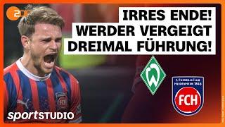 SV Werder Bremen – 1. FC Heidenheim | Bundesliga, 17. Spieltag Saison 2024/25 | sportstudio