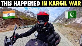 the REAL STORY of KARGIL | exploring KARGIL WAR MUSUEM | Zojila to Kargil | LADAKH BIKE RIDE 2024