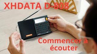 Commencer a écouter avec le XHDATA D-808