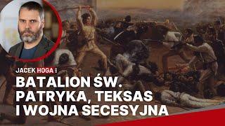 Batalion św. Patryka, Teksas i Wojna Secesyjna