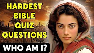 WHO AM I? 25 BIBLE QUESTIONS ABOUT CHARACTERS IN THE NEW TESTAMENT TO TEST YOUR BIBLE KNOWLEDGE