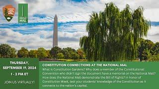 Constitution Connections at the National Mall - Virtual Classroom