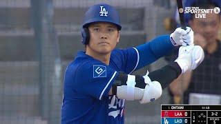 SHOHEI OHTANI HOMERS IN FIRST AT-BAT OF SPRING TRAINING | 大谷翔平ハイライト